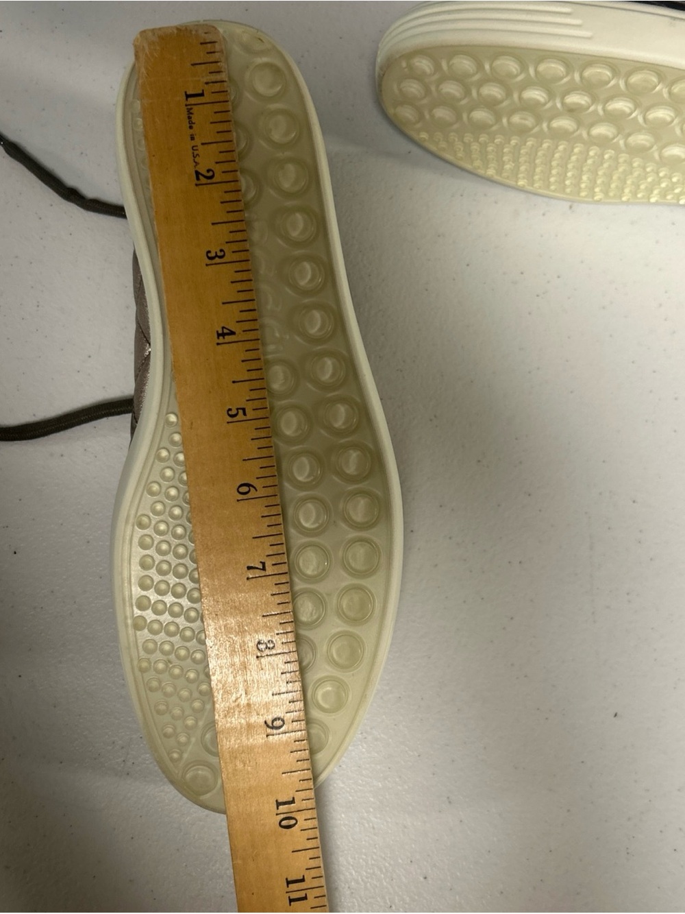 Ecco Women's Metallic Bronze Quilted Leather Sneaker - Picture 11 of 13